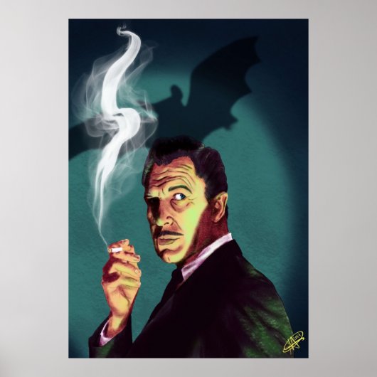 Vincent Price Poster (Vorne)