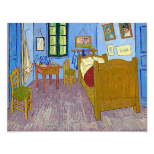 Vincent Schlafzimmer in Arles   Van Gogh   Fotodruck