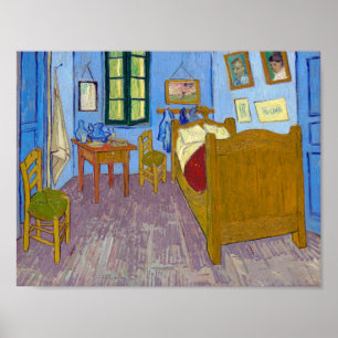 Vincent Schlafzimmer in Arles Van Gogh Poster
