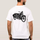 Vincent-schwarzschatten T-Shirt (Rückseite)