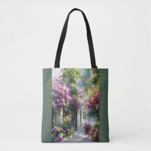 Vincent Style Sommergarten Blumen Wasserfarbe Eink Tasche