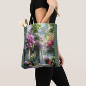 Vincent Style Sommergarten Blumen Wasserfarbe Eink Tasche (Von Nahem)