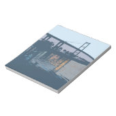 Vincent Thomas Bridge Notepad Notizblock (Rotiert)