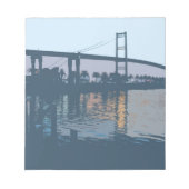 Vincent Thomas Bridge Notepad Notizblock (Vorderseite)