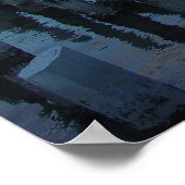 Vincent Thomas Bridge Poster (Ecke)