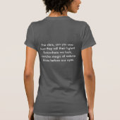 Vincent und der Doktor T-Shirt (Rückseite)