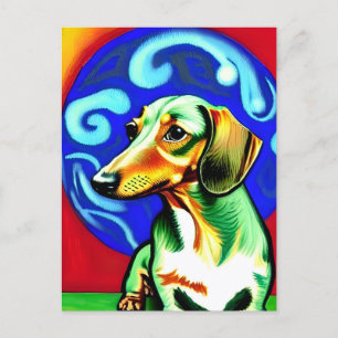 Vincent Van Dog Postkarte
