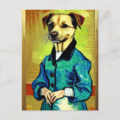 Vincent Van Dog Postkarte (Vorderseite)
