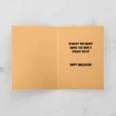 Vincent van Ghost Halloween Karte (Innenseite)