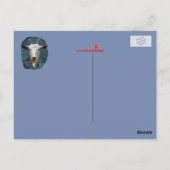 Vincent Van Goat Animal Painter Postkarte (Rückseite)