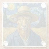 Vincent Van Goat, Glasuntersetzer (Rückseite)