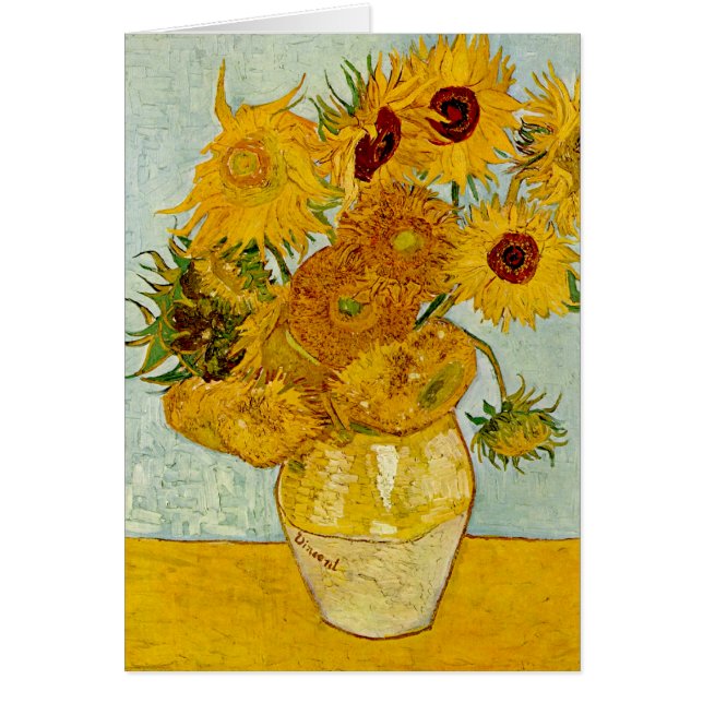 Vincent Van Gogh 12 Sonnenblumen Impressionist (Vorne)