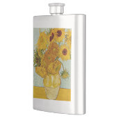 Vincent Van Gogh 12 Sonnenblumen Impressionist Flachmann (Links)