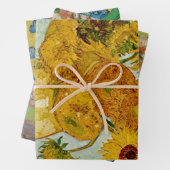 Vincent Van Gogh 12 Sonnenblumen Impressionist Geschenkpapier Set (Beispiel)