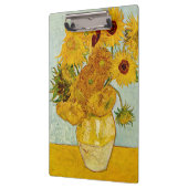 Vincent Van Gogh 12 Sonnenblumen Impressionist Klemmbrett (Links)