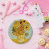 Vincent Van Gogh 12 Sonnenblumen Impressionist Pappteller (Party)