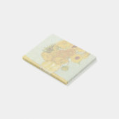 Vincent Van Gogh 12 Sonnenblumen Impressionist Post-it Klebezettel (angewinkelt)