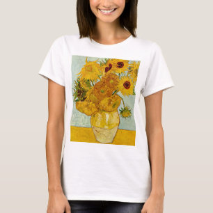 Vincent Van Gogh 12 Sonnenblumen Impressionist T-Shirt