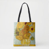 Vincent Van Gogh 12 Sonnenblumen Impressionist Tasche (Vorderseite)