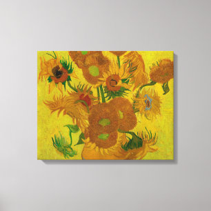 Vincent Van Gogh 15 Sonnenblumen Gemälde Leinwanddruck