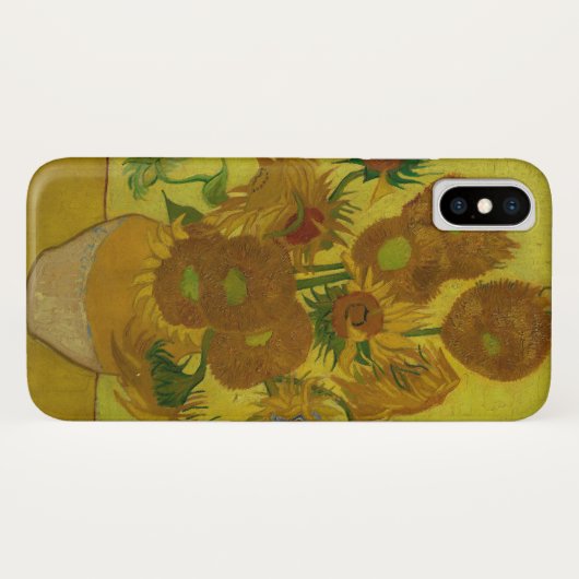 Vincent Van Gogh 15 Sonnenblumen Malerei Case-Mate iPhone Hülle (Rückseite (Horizontal))