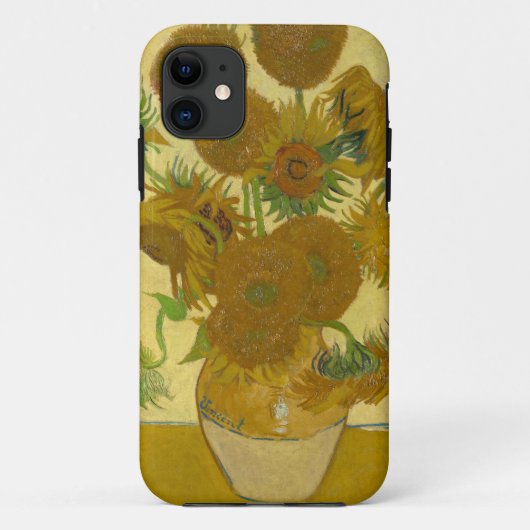 Vincent Van Gogh 15 Sonnenblumen Malerei Case-Mate iPhone Hülle (Rückseite)