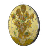 Vincent Van Gogh 15 Sonnenblumen Malerei Dartscheibe (Vorderseite rechts)