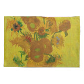 Vincent Van Gogh 15 Sonnenblumen Malerei Kissenbezug (Rückseite)