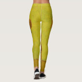 Vincent Van Gogh 15 Sonnenblumen Malerei Leggings (Rückseite)