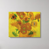 Vincent Van Gogh 15 Sonnenblumen Malerei Leinwanddruck (Vorderseite)