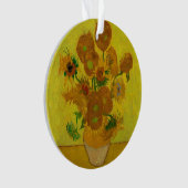 Vincent Van Gogh 15 Sonnenblumen Malerei Ornament (Vorderseite)
