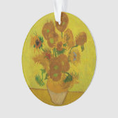 Vincent Van Gogh 15 Sonnenblumen Malerei Ornament (Vorderseite)