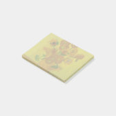Vincent Van Gogh 15 Sonnenblumen Malerei Post-it Klebezettel (angewinkelt)