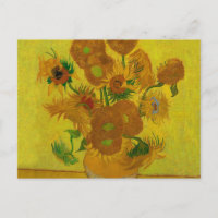Vincent Van Gogh 15 Sonnenblumen Malerei