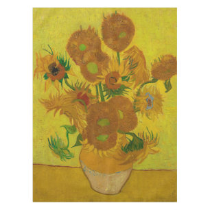 Vincent Van Gogh 15 Sonnenblumen Malerei Tischdecke