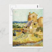 Vincent van Gogh (1853-1890) - The Old Mill (1888) Postkarte (Vorne/Hinten)
