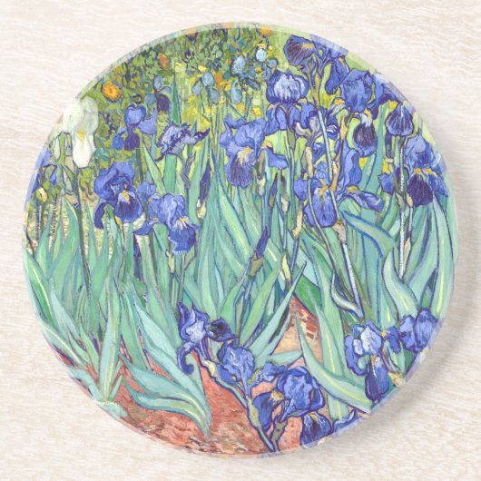 Vincent van Gogh 1889 Schwertlilien Untersetzer (Vorne)