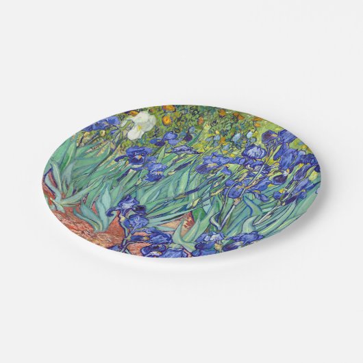 Vincent van Gogh 1898 Iris Pappteller (Schrägansicht)