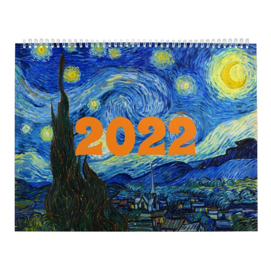 Vincent Van Gogh 2022 Kalender (Titelbild)
