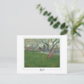 Vincent Van Gogh #24 - Fine Art Postkarte (Stehend Vorderseite)