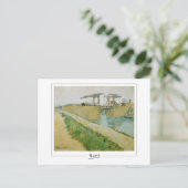 Vincent Van Gogh #29 - Fine Art Postkarte (Stehend Vorderseite)