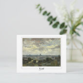 Vincent Van Gogh #34 - Fine Art Postkarte (Stehend Vorderseite)