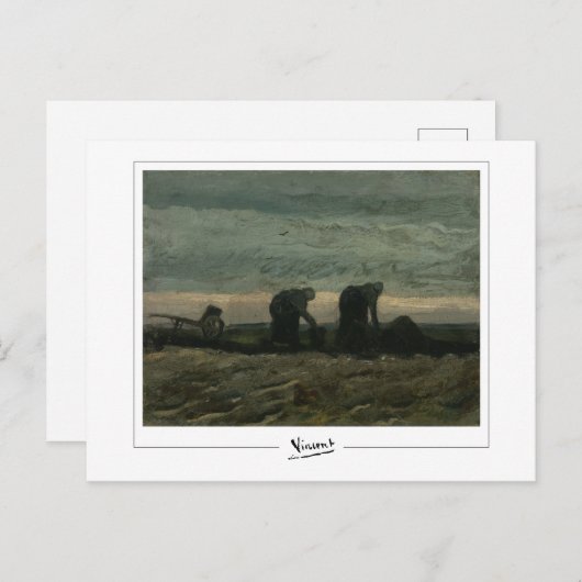 Vincent Van Gogh #37-3 - Fine Art Postkarte (Vorne/Hinten)