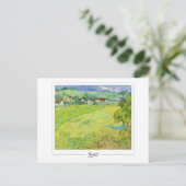 Vincent Van Gogh #50-2 - Fine Art Postkarte (Stehend Vorderseite)