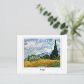 Vincent Van Gogh #6 - Fine Art Postkarte (Stehend Vorderseite)