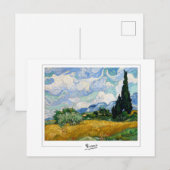 Vincent Van Gogh #6 - Fine Art Postkarte (Vorne/Hinten)
