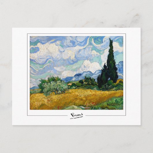 Vincent Van Gogh #6 - Fine Art Postkarte (Vorderseite)