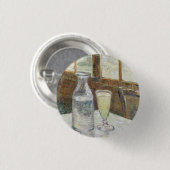 Vincent van Gogh Absinthe Berühmtes Gemälde Button (Vorne & Hinten)