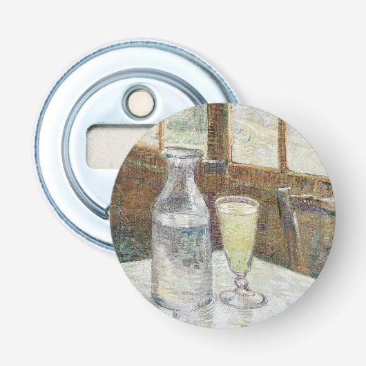 Vincent van Gogh Absinthe Berühmtes Gemälde Flaschenöffner (Vorderseite)