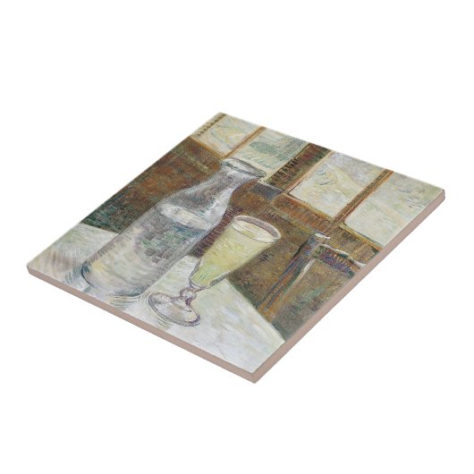Vincent van Gogh Absinthe Berühmtes Gemälde Fliese (Seite)